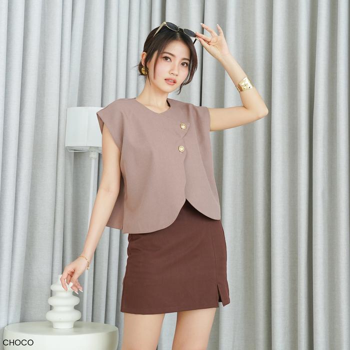 Marumi Vest Semiwool / Vest Wanita Marumi Terbaru