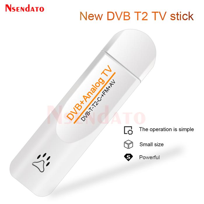 Digital DVB t2 PVR Analog USB TV stick Tuner Dongle PAL/NTSC/SECAM