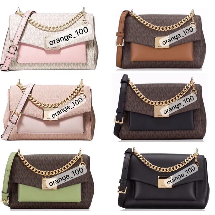 Tas Wanita MK Lita Crossbody Bag Kulit Original