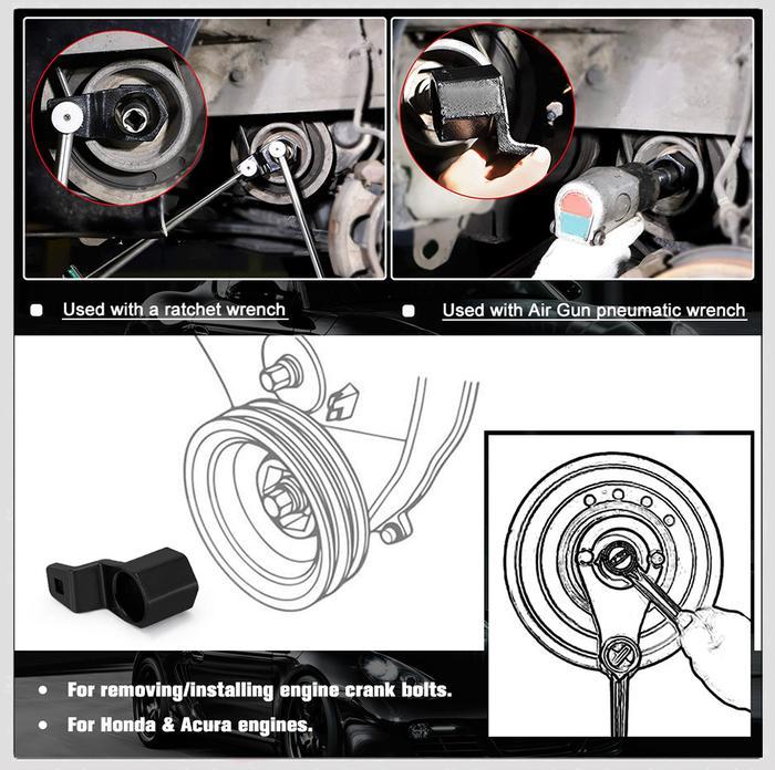 Kunci Penahan Pully Mobil/SST Pully Mobil Honda 50MM KI1