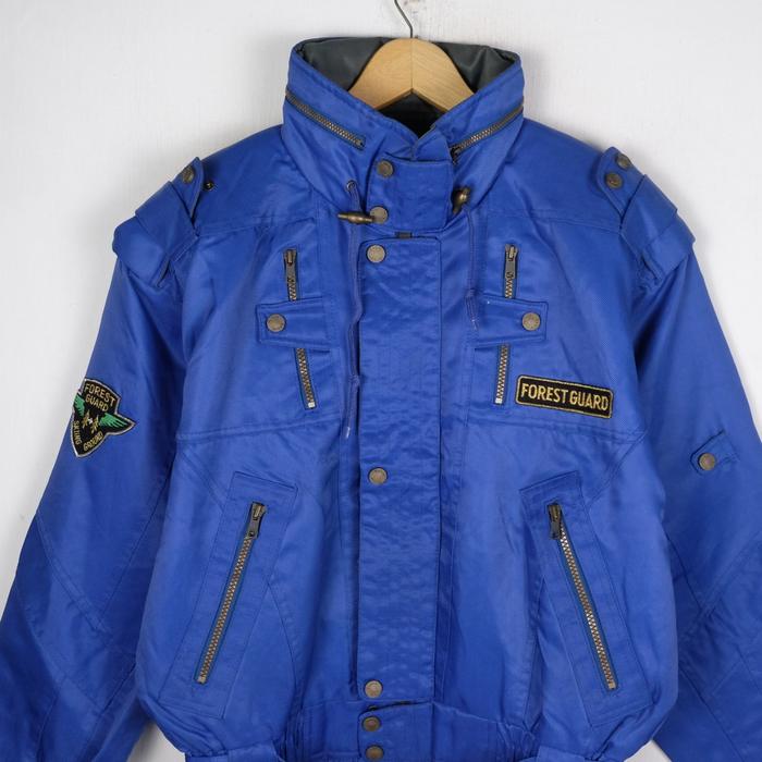 JAKET VINTAGE FOREST GUARD SKI RACING TEAM JK249