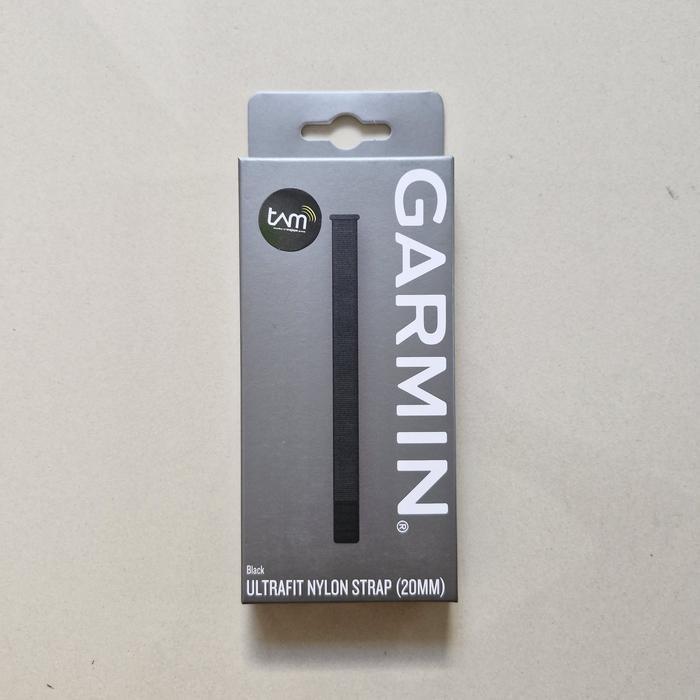 Strap Garmin Ultrafit Nylon 20mm Black