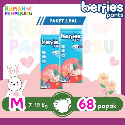 Paket 2 bal Berries Pants M32 | Popok Bayi