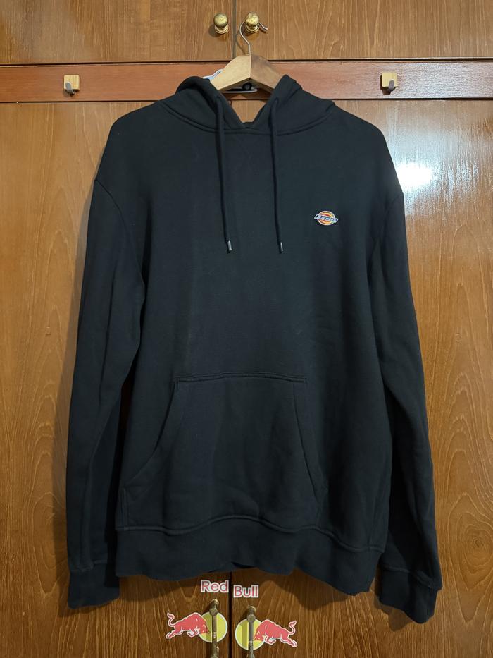 DICKIES Logo Hoodie Black Original Size L