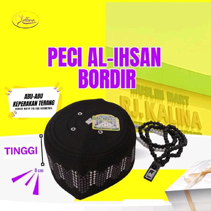 peci al ihsan bordir berkualitas bagus