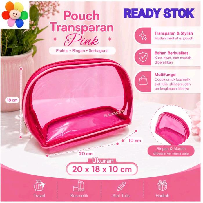 Pouch Dompet Pink Blackmores