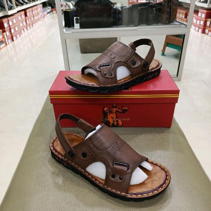 sandal Royal home kulit asli empuk enak pakai