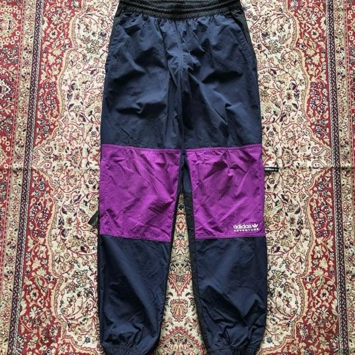 Celana Adidas Trefoil logo adventure trackpant  Vintage Adidas trefoil Casual adidas running H624