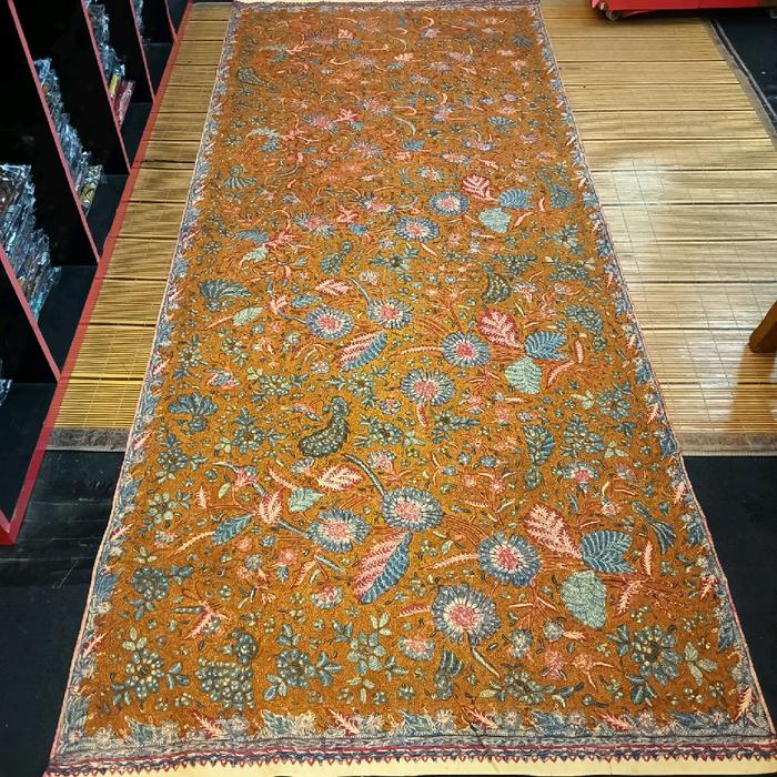 Kain batik tulis tiga negri(ToToT) Tjoa Tjoen Tiang bunga pagi sore merak kecil
