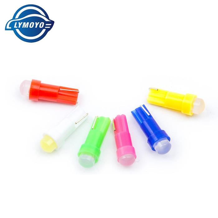1000pcs Colorful T5 5050 1SMD LED 74 led Car Side Wedge T5 Interior