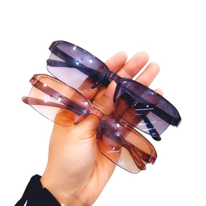 Kacamata Gaya Fashion Sunglasses Lensa Teduh Anti Silau Matahari Untuk Pria dan Wanita TC116