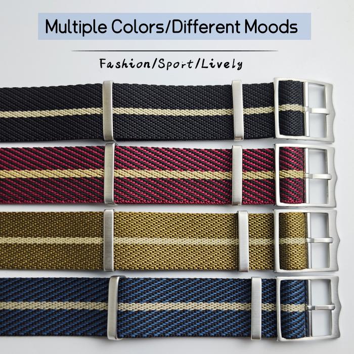 Nylon Watch Strap 20mm 22mm for Tudor Black Bay 1958 Heritage NATO Seiko Hamilton Certina Moonswatch