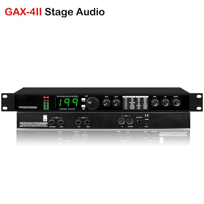 GAX-4II Professional Digital Reverb and Multi Effect DSP Processor
