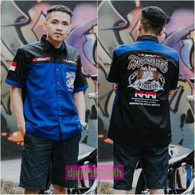 ORIGINAL !!! KEMEJA NKRI - SOLIDARITAS - KEMEJA Full BORDIR BORDEL - ANAK RANTAU - DJEPRUT ORIGINAL