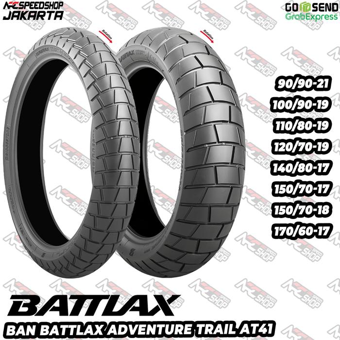 Ban Motor BATTLAX Tire Adventure Trail AT41 90/90-21 100/90-19 110/80-19 120/70-19 140/80-17 150/70-