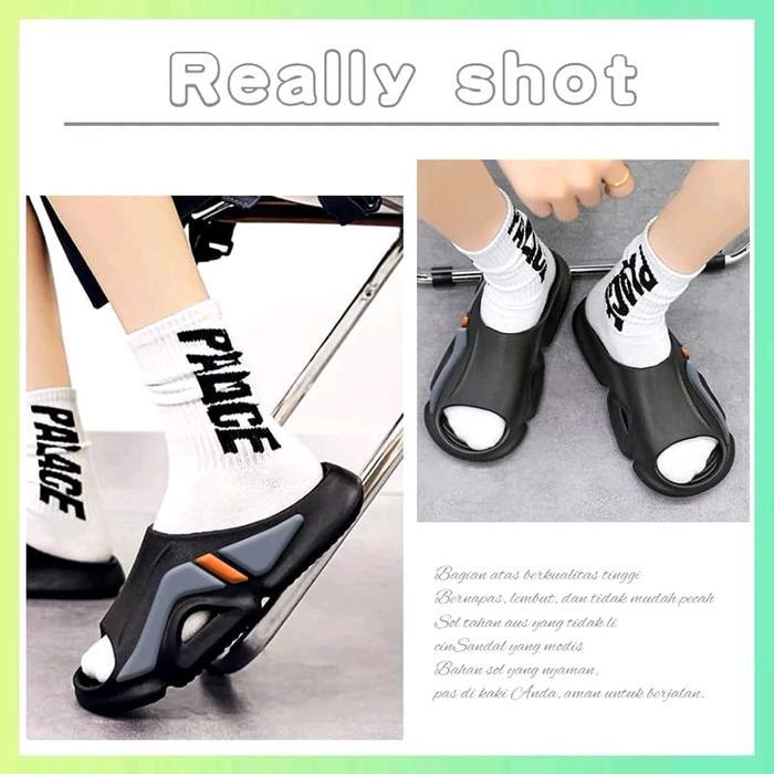 NEW Sandal Pria Sandal Cowok Selop Casual Slip On Eva Ringan Nyaman YITAI 843