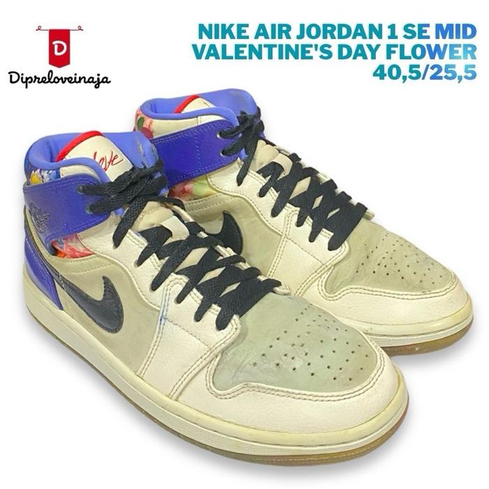 NIKE AIR JORDAN SIZE 40,5 INSOLE 25,5 PRELOVED/SECOND/BEKAS