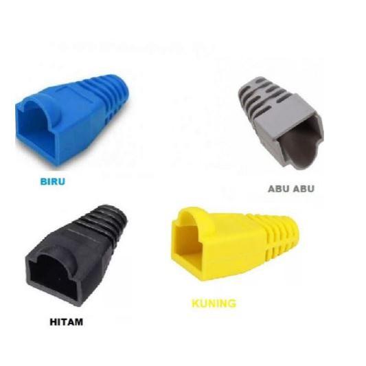 TERMURAH PLUG BOOT RJ45 / COVER RJ 45