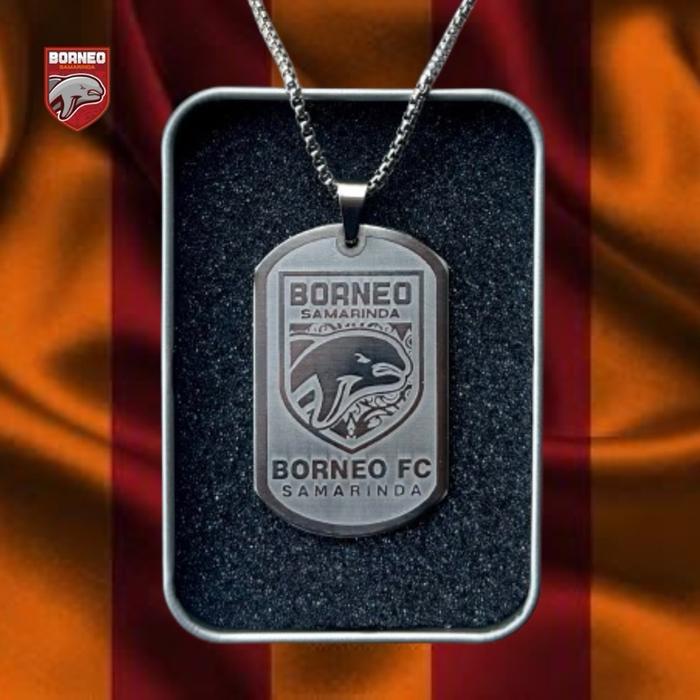 Kalung Borneo FC Samarinda / aksesoris borneo fc / macan pesut etam / pesut mahakam
