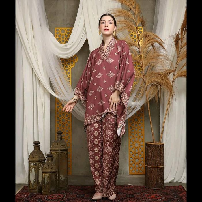 Setelan Celana Teracota | Setelan Celana Merah Bata | Kebaya Teracota | Tunik Teracota | Setcel Keba