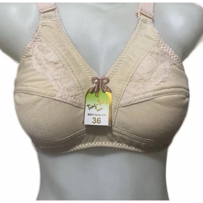 BH jumbo Plum Srikandi /ting/ayu/ Bra Cup Besar Tali Lebar Bh Tanpa Busa Tanpa Kawat