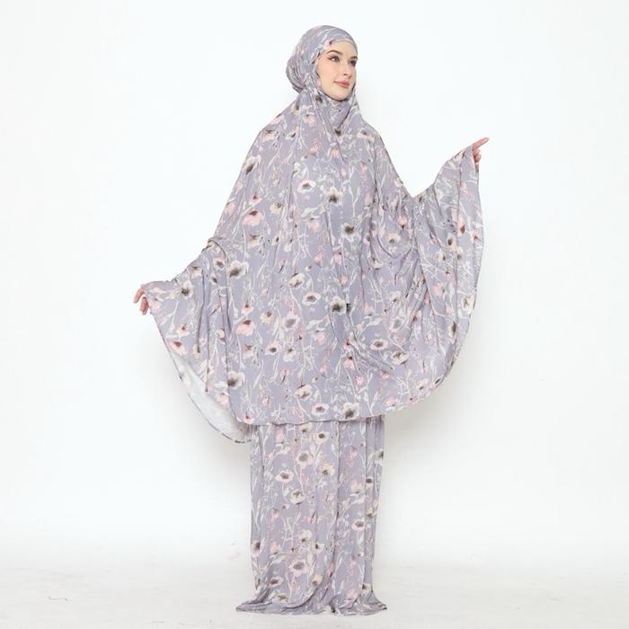 Okeda Shop - DANILLA PRAYER SET MUKENAH - Mukenah Wanita Mewah Sutra alat sholat Rayon