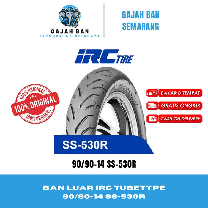 Ban Luar Non Tubles 90/90-14 IRC Ban Luar Belakang Honda Vario Beat Spacy IRC