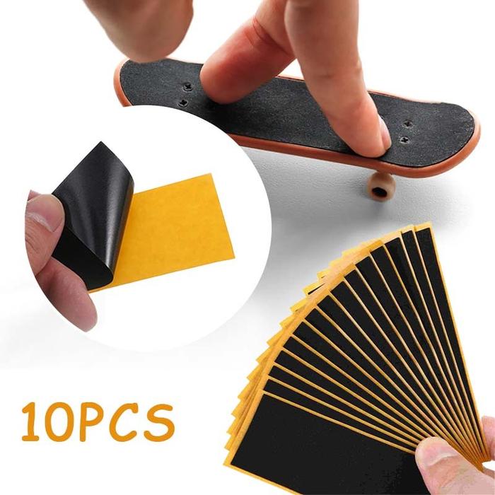 38*110Mm Foamtape Fingerboard 10Pcs Griptape Fingerboard Anti Selip Stiker Fingerboard Tape Fingerbo