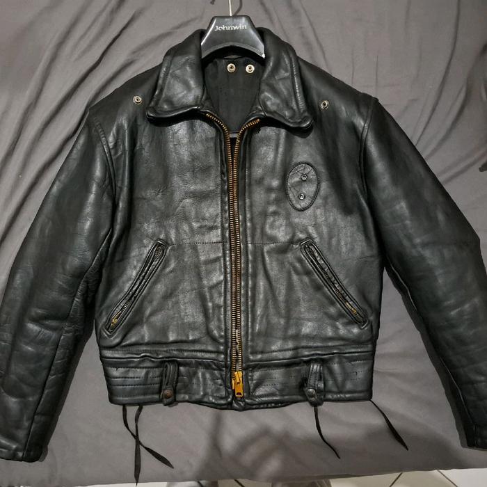 CAL Leather Jacket LAPD Leather Jacket