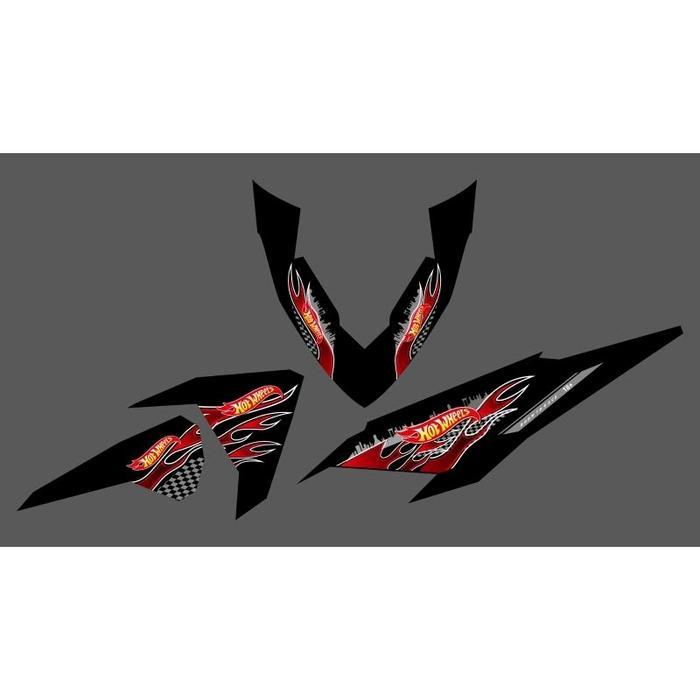 STRIPING TRANSPARAN VARIO LED OLD CUSTOM HOT WHEELS [NTS]