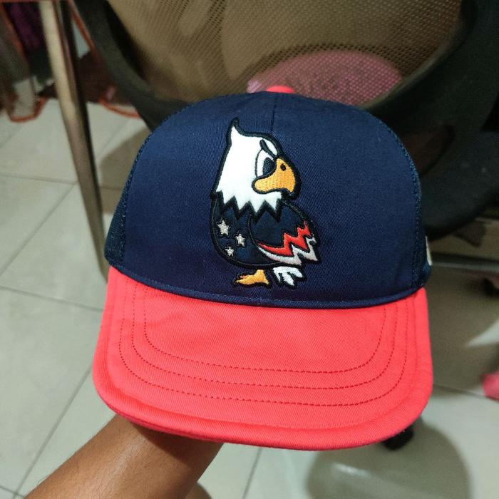 topi trucker pancoat elang second preloved