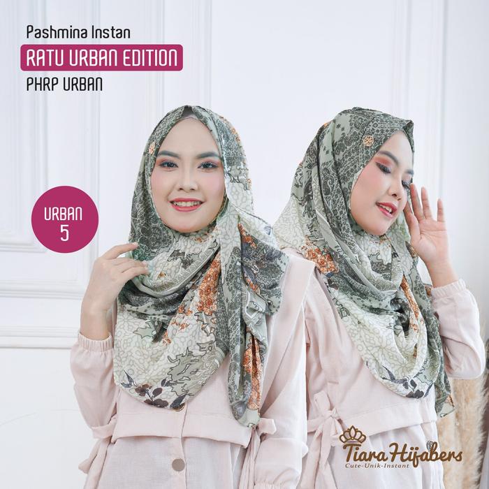 Tiara Hijabers / Hijab Instant Premium motif Cantik kekinian / Phrp Urban / PHRD / Hijab Instant Kon