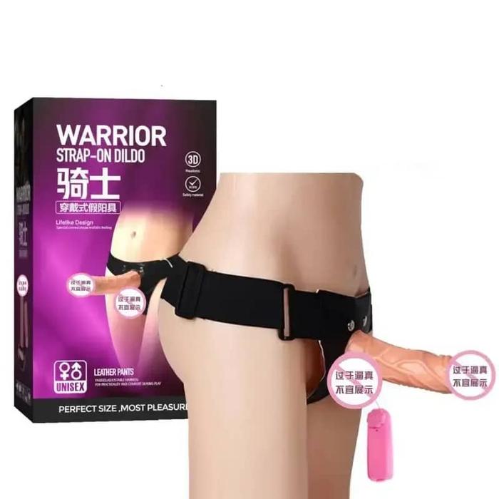 PRIVASI AMAN Strap On Pria dengan Testis - Mainan Dewasa Couple Pegang Pinggang
