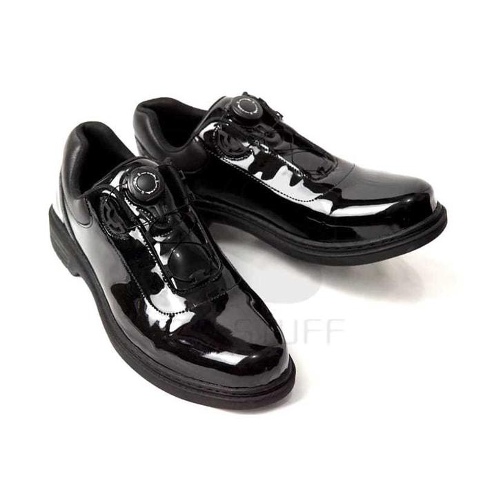 Sepatu Pdh Kilap Tali Putar Midtrack Wb Original