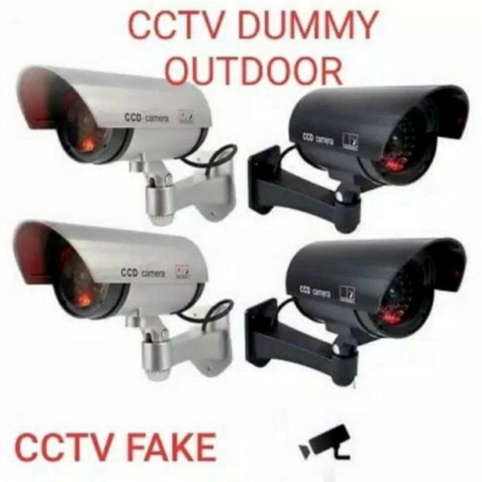 Dummy CCTV Outdoor CCTV Palsu Infrared Camera Kamera Palsu