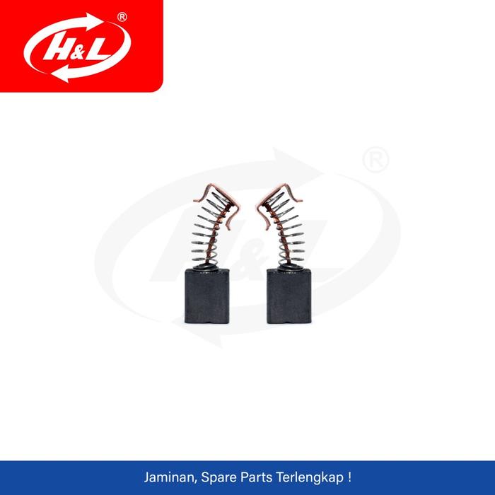 Sparepart Carbon Brush Mesin Poles Mobil Polisher 7" HL 2180A (2 BUAH / SEPASANG)