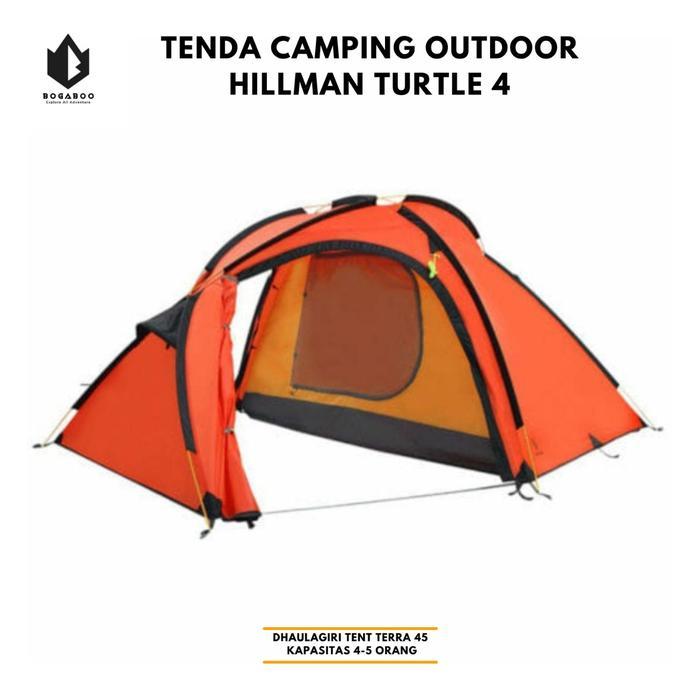 Eiger - BISA COD Tenda Hilman Turtle 4 - Tenda Camping Dome - Tenda Kamping kapasitas 4 Orang