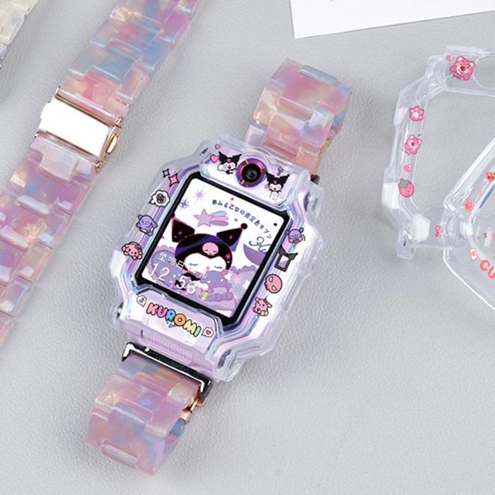 Casing Soft Bumper Soft Case Sanrio Print Untuk Imoo Z1/Z1Y/Q1/Q1Y Smart Watch Protective Case