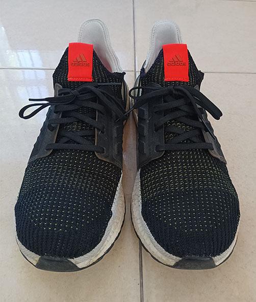 Sepatu Running Solar Red Ultra Boost 19 Size 44 2/3 Insole 28,5cm