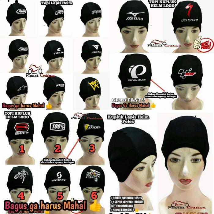 PCBF1-2 TOPI LAPIS HELM MODEL BARU / TOPI HELM / KUPLUK HELM
