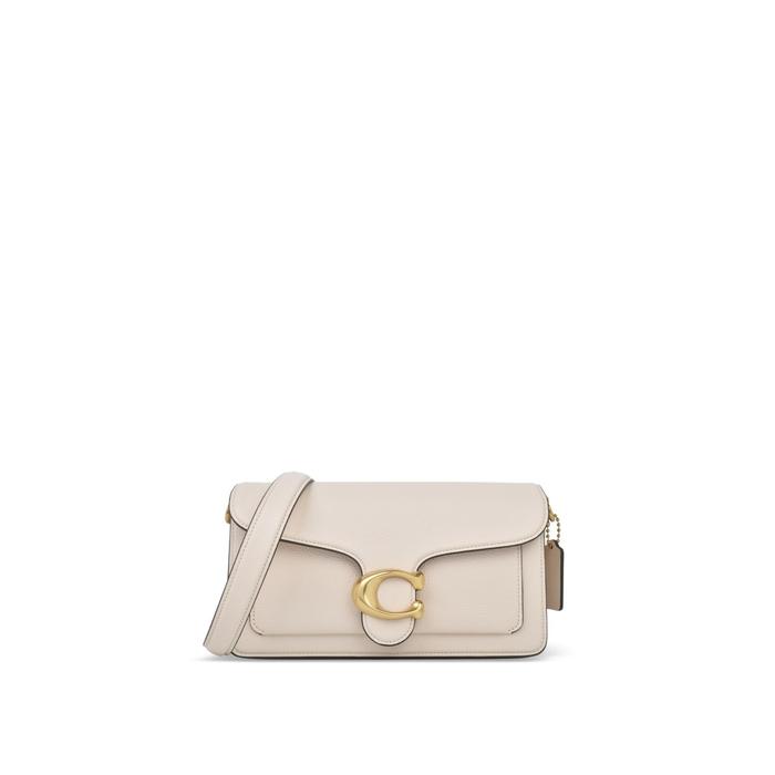 COACH Tabby 26 shoulder bag pebble leather  Chalk