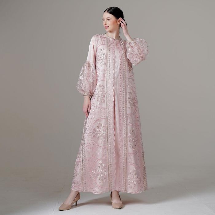 Dress Pink Gamis Pink Dress Pesta Pink Gamis Pesta Pink Dress Busui Gamis Busui Dress Jumbo Gamis Ju