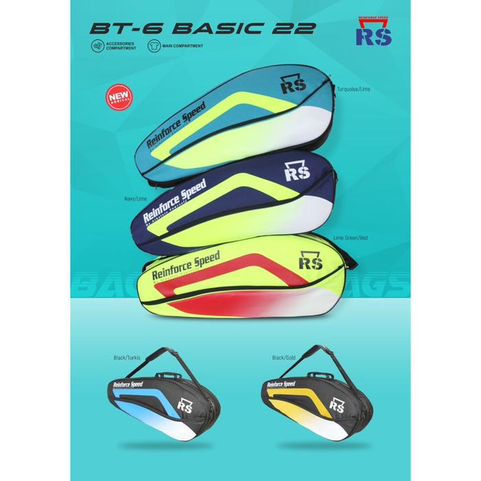Tas Badminton RS BT6 Basic 22 Original