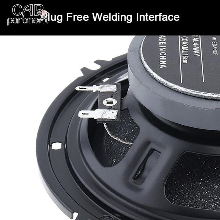 High-fidelity Loudspeaker 6-inch 600w Full-range Car Speakers