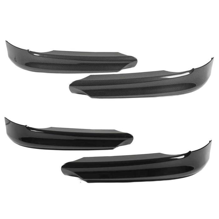 Front Bumper Spoiler Lip Smooth Surface Bumper Lip Chin Spoiler for