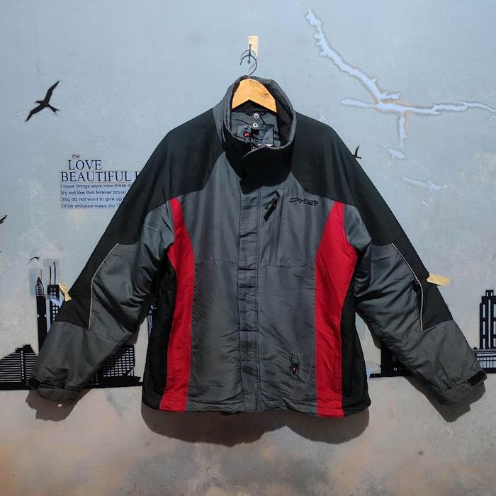 Jaket gunung outdoor windbreaker SPYDER Xscap