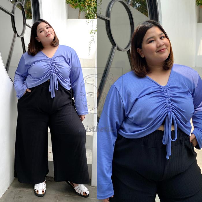 NEW JESSY CROP SHIRT/ATASAN CROP JUMBO/CROP SHIRT JUMBO/CROP SHIRT BIG SIZE/CROP SHIRT BIGSIZE/CROP