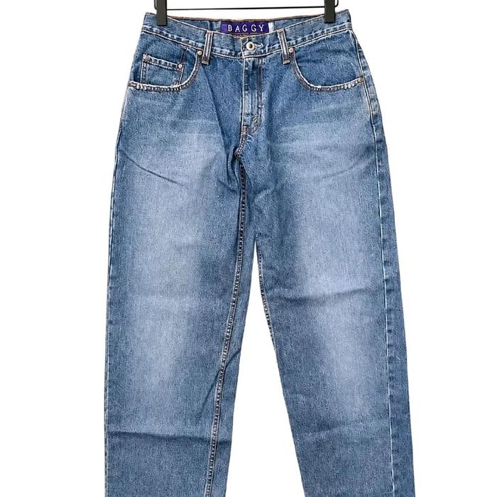 LEVIS 4811 BAGGY - Celana Panjang Jeans Denim Pria Size 32