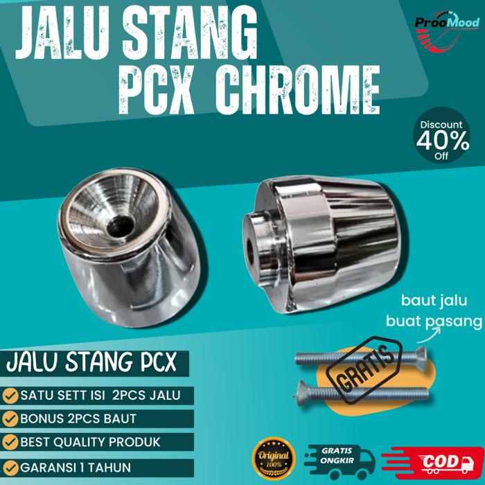 JALU STANG PCX CHROME Jalu Bandul Vario jalu Stang Ninja Model Pcx JALU BANDUL Chrome Sepeda Motor