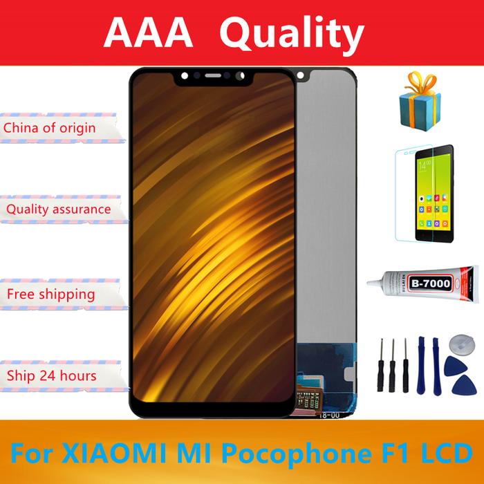 Original Pocophone F1 Lcd display For Xiaomi Pocophone F1 Display